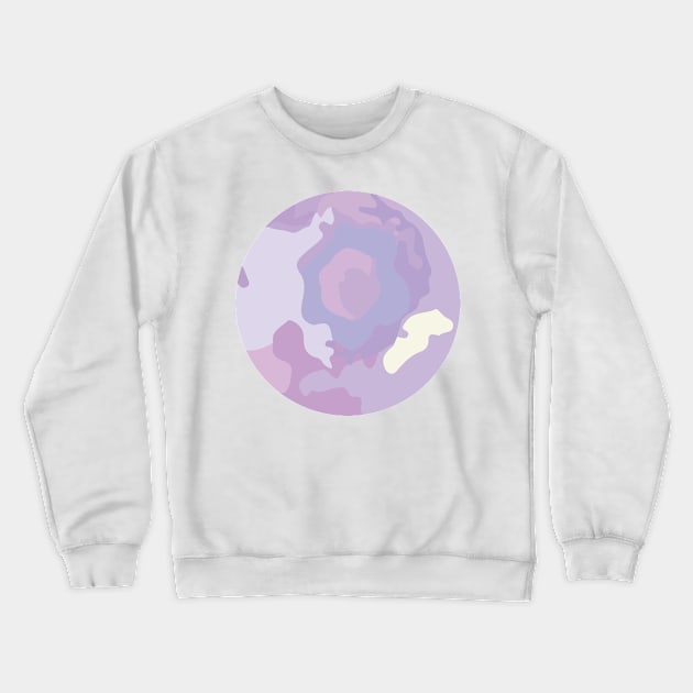 Blueberries Purple Crewneck Sweatshirt by DenAlex